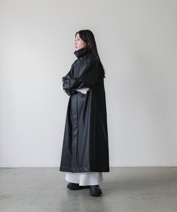 SIWEM(シウム) ONLINE STORE / FAUX LEATHER COAT
