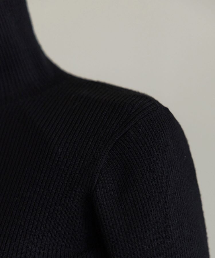 LONGER SLEEVE TURTLE KNIT