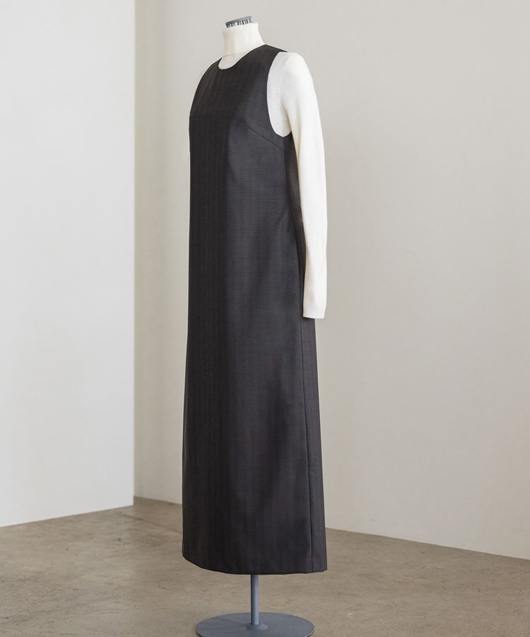 Super130s VINTAGE CHECK DRESS