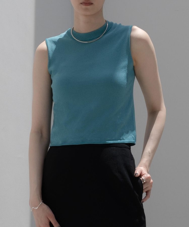 GEMSTONE SLEEVELESS KNIT