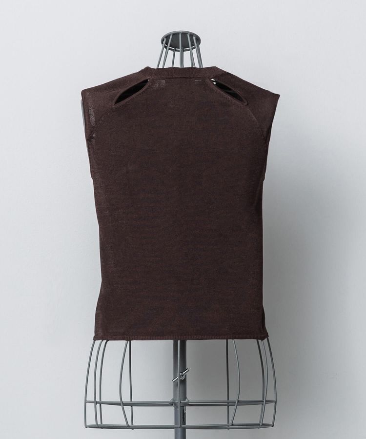 GEMSTONE SLEEVELESS KNIT