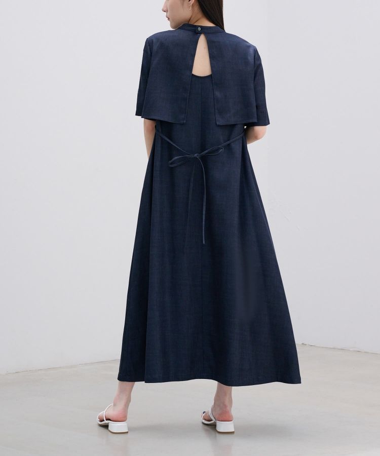 COROLLA DENIM DRESS