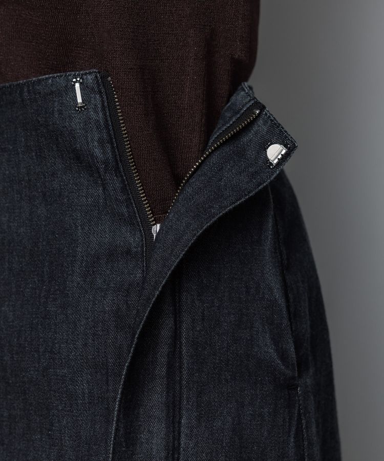SIWEM(シウム) ONLINE STORE / MARBLE DENIM SKIRT