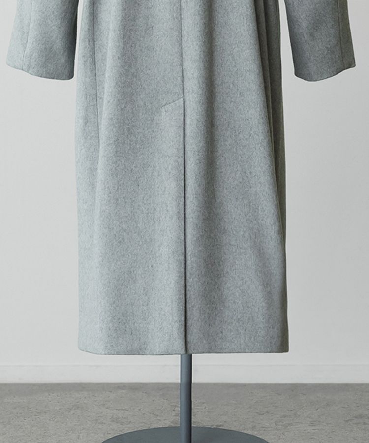 SUPER140S MELTON COAT