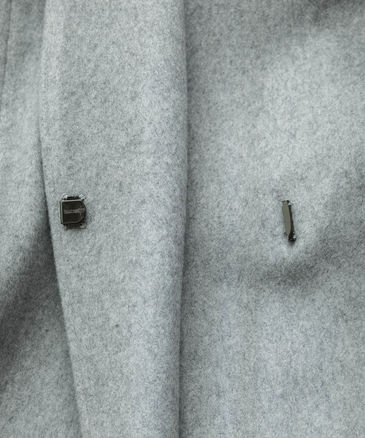 SUPER140S MELTON COAT