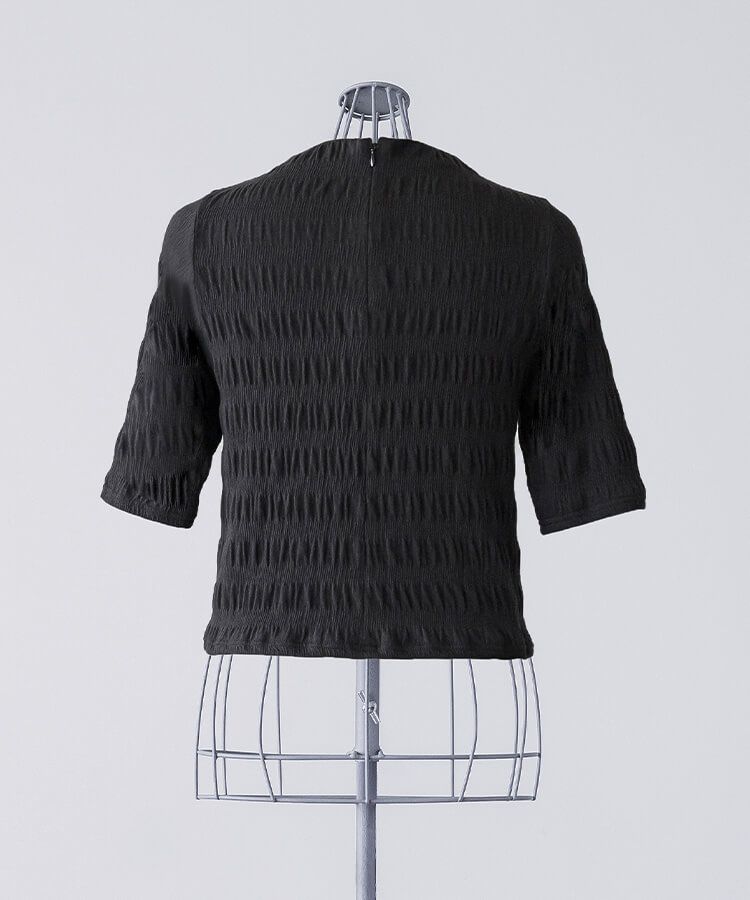 RUCHED SHORT SLEEVE TOPS