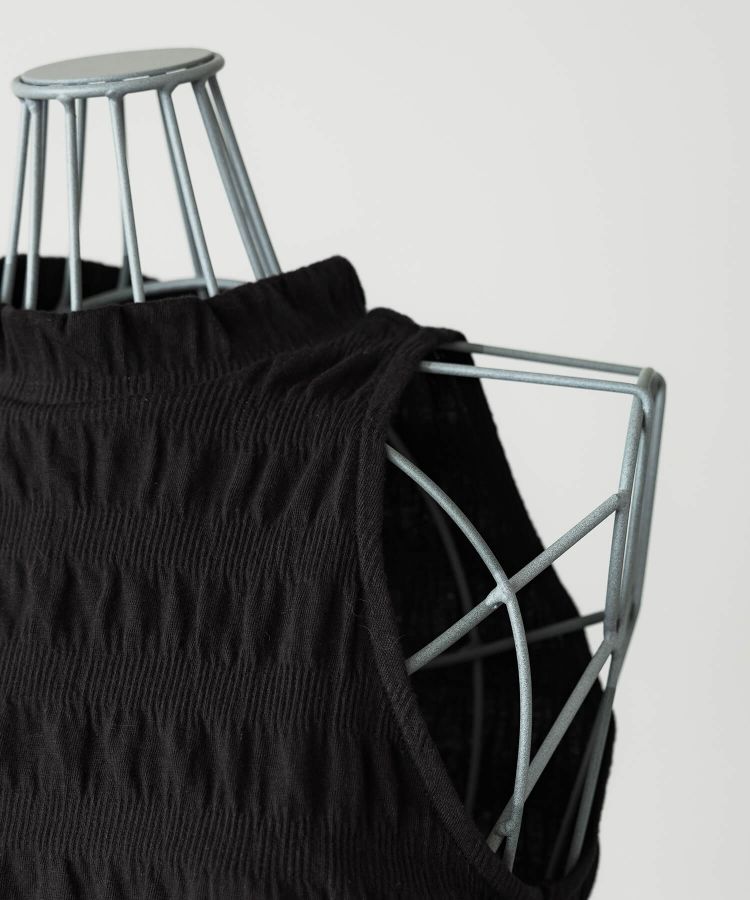 RUCHED SLEEVELESS TOPS