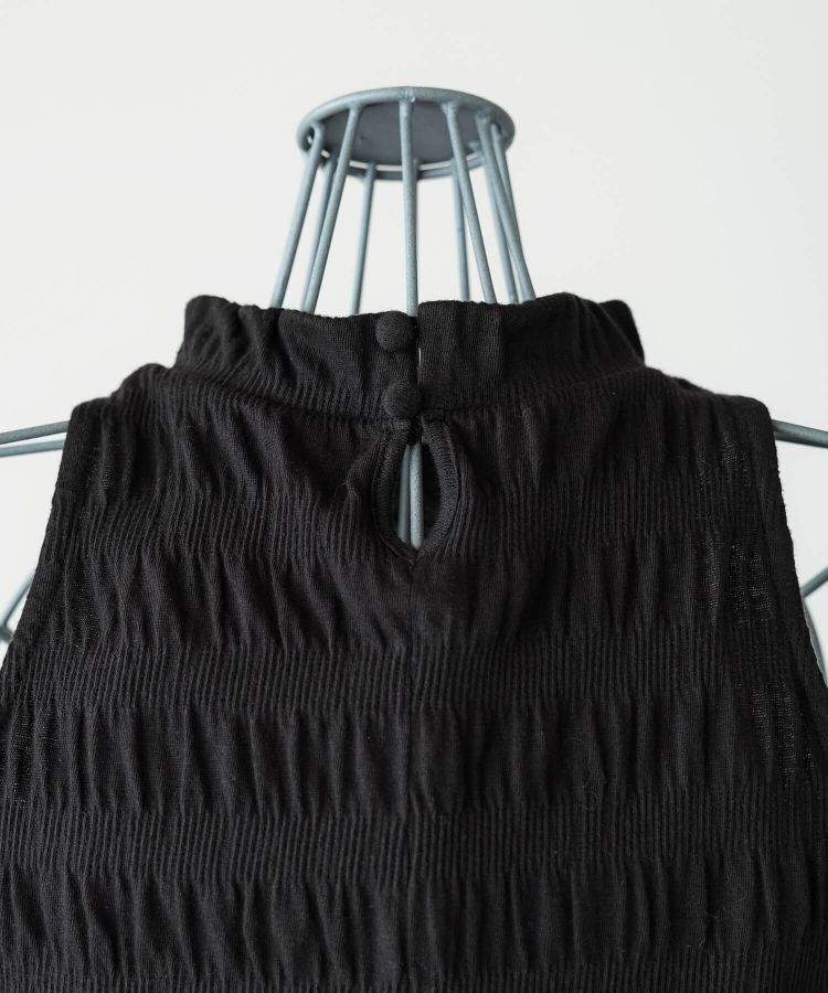 RUCHED SLEEVELESS TOPS