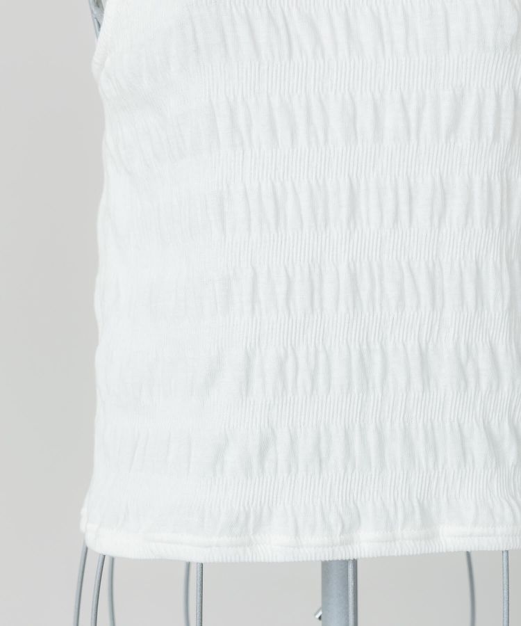 RUCHED SLEEVELESS TOPS