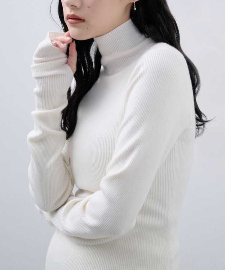 WOOL LONGER SLEEVE KNIT