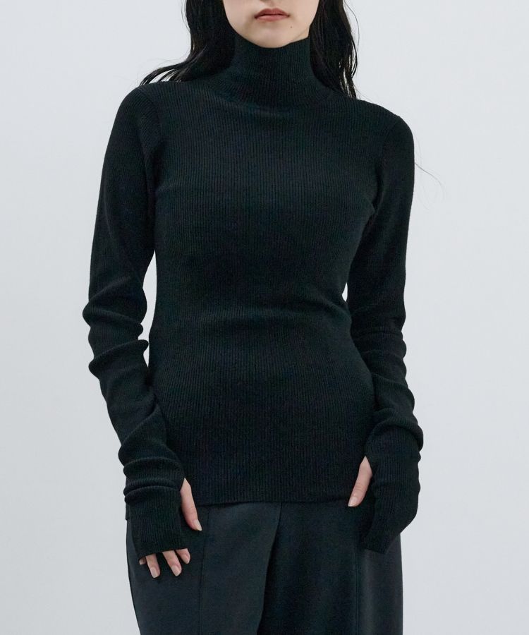 WOOL LONGER SLEEVE KNIT