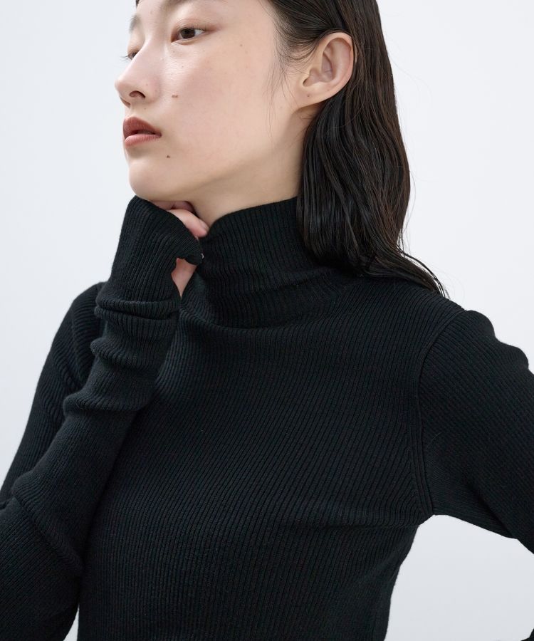 WOOL LONGER SLEEVE KNIT