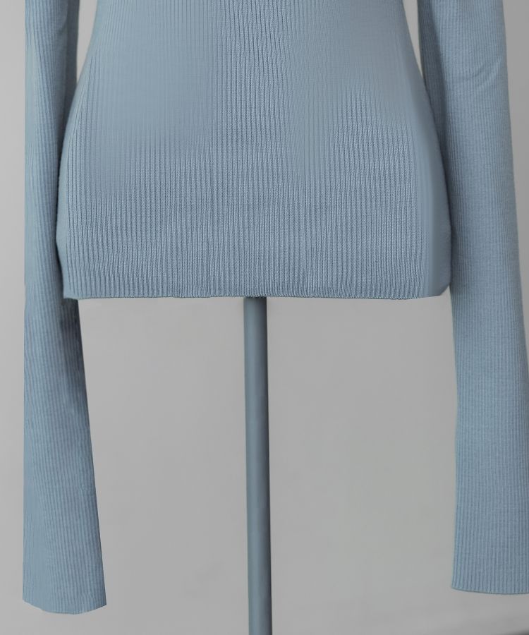 WOOL LONGER SLEEVE KNIT