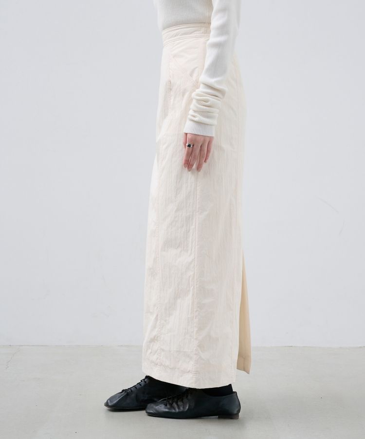 PUFFER STRAIGHT SKIRT