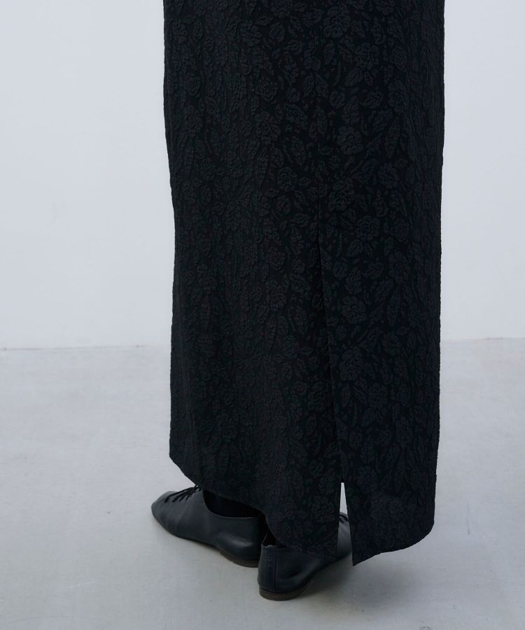 BLOSSOM JACQUARD PENCIL DRESS